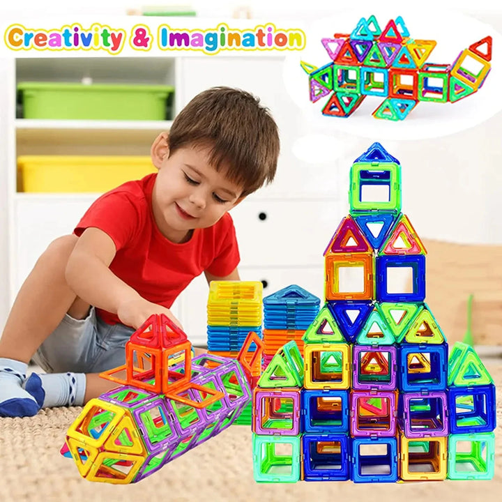 JUEGO CONSTRUCTOR MAGNÉTICO 84 PCS